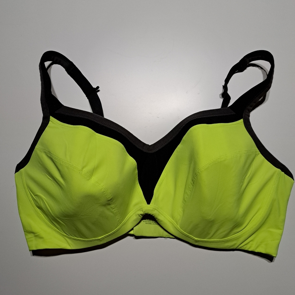 Torrid  Neon Yellow and Black Bra  42DDD